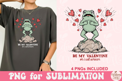 Be My Valentine or I Will Scream Png Product Image 2