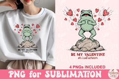 Be My Valentine or I Will Scream Png Product Image 3