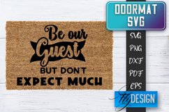 Doormat SVG Design | Welcom Home SVG | Home Decor SVG v.4 Product Image 1