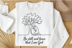 Be Still and Know SVG, Christian SVG, Psalm 46:10, Christian Product Image 7