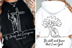 Be Still and Know SVG, Christian SVG, Psalm 46:10, Christian Product Image 11