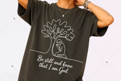Be Still and Know SVG, Christian SVG, Psalm 46:10, Christian Product Image 2