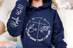 Be Still And Know That I Am God SVG Design Product Image 3