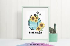 Be Thankful Sublimation SVG File Product Image 1