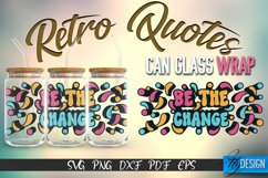 Glass Can Wrap SVG | Retro Wrap SVG | Glass Can Bundl vol.2 Product Image 4