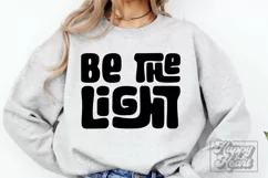Be The Light SVG - Religion - Bible Verse PNG - He Is Risen Product Image 1