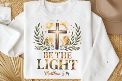 Be The Light PNG,Coquette Jesus Christmas Png,Baby Jesus Png Product Image 5