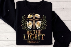 Be The Light PNG,Coquette Jesus Christmas Png,Baby Jesus Png Product Image 6
