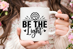 Be the Light SVG | Mental Health SVG Product Image 3