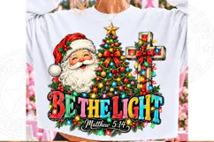 Be the Light Matthew 5:14 Christmas PNG Product Image 1
