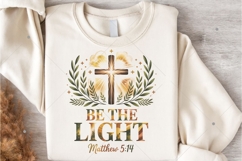 Be The Light PNG,Coquette Jesus Christmas Png,Baby Jesus Png Product Image 7