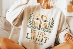Be The Light PNG,Coquette Jesus Christmas Png,Baby Jesus Png Product Image 8