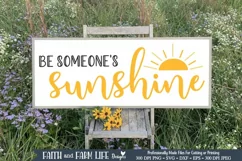 Be Someone's Sunshine | Inspirational SVG Product Image 4