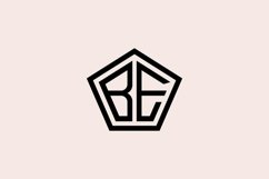 BE logo design Product Image 1