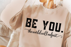Be You Inspirational Quote Svg Design Product Image 2