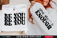 Be You Sleeve SVG, Motivational SVG Design Product Image 1