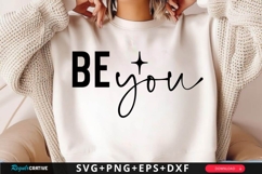 Be You SVG Design Product Image 1