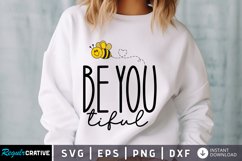 Be You Tiful SVG, Funny SVG Design Product Image 1