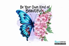 Be Your Own Kind of Beautiful Sublimation PNG Product Image 1