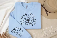 Be your true you Sleeve SVG, Mental Health Sleeve SVG Product Image 3