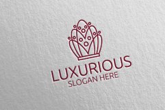 Crown Luxurious Royal Logo 90 Product Image 3