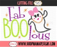 Fab Boo Lous - Halloween SVG Cutting File Product Image 2