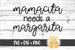 Mamacita Needs A Margarita - Cinco de Mayo SVG PNG DXF Files Product Image 2