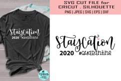Staycation svg, Quarantine sv Product Image 1