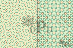 Red and Teal Retro Meets Modern Digital Paper Product Image 2