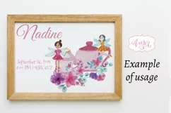 Watercolor fairy clipart | Magical fairies PNG illustrations Product Image 6