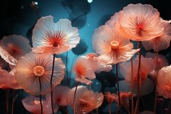 Sea Anemone Glowing Underwater Scene Product Image 1