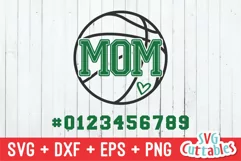 Basketball SVG | Basketball Mom SVG | Shirt Design Product Image 2