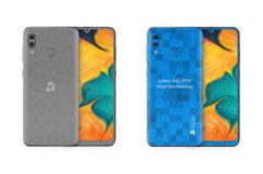Samsung Galaxy A30 Vinyl Skin Design Mockup 2019 Product Image 2