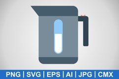 Vector Kettle Icon Product Image 1