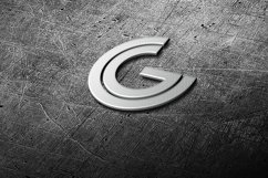 Letter G logo design, CG monogram vector logo Product Image 1