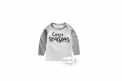 Cozy Season Svg, Winter Svg, Home Sign Svg, Autumn Svg Product Image 2