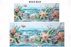 Beach Mug Wrap Sublimation Designs, 3d Mug, Beach Png