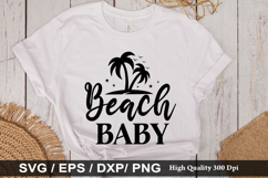 Beach Baby SVG - Beach Design Product Image 1