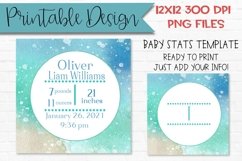 Beach Baby Stats Sublimation