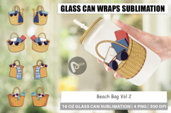 Glass Can Beach Bag Product Image 1