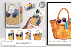 Digital Paper Beach Bag Product Image 1