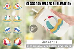 Glass Can Beach Ball Product Image 1