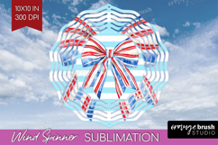 Beach Bow Nautical Wind Spinner Sublimation PNG Sea Quotes Product Image 1