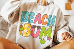 Beach Bum PNG, Preppy Summer PNG, Summer Vibes, Beach PNG Product Image 3