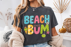 Beach Bum PNG, Preppy Summer PNG, Summer Vibes, Beach PNG Product Image 4