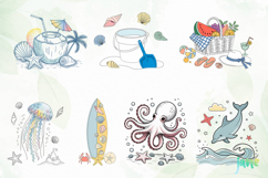Beach Doodle Png Product Image 2