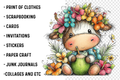 Beach Farm Animals PNG Clipart Product Image 2