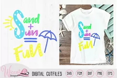 Sand, sun fun, kids svg, Summer quote svg, Product Image 2