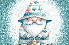 Glitter Beach Gnome Wind Spinner | Summer Sublimation Product Image 3
