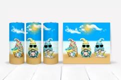 Beach Gnome Tumbler PNG JPG